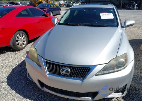 2012 Lexus Is 250 из США, поврежденный, VIN JTHBF5C22C5180332